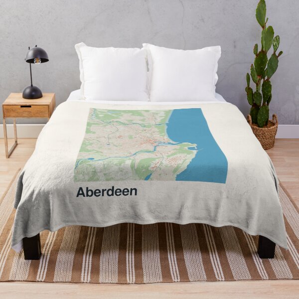 Item preview, Aberdeen Minimalistic Map Art designed and sold by MapsNerd.