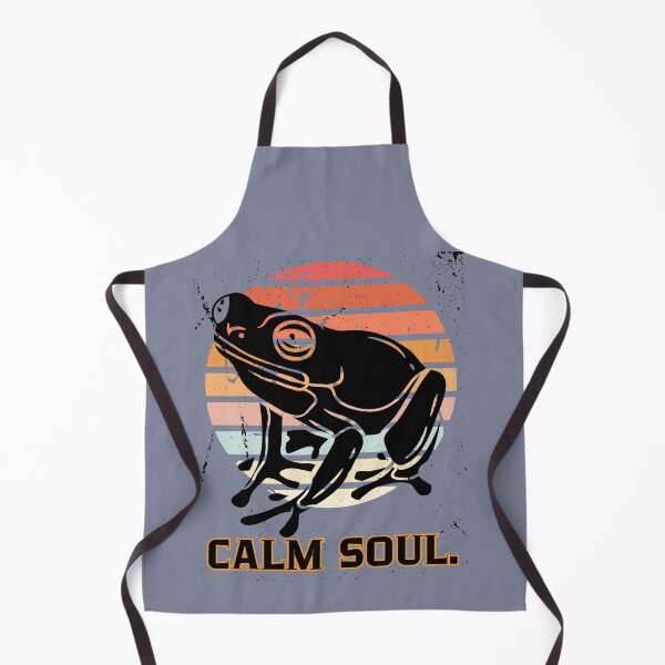 Item preview, Calm Soul Vintage Frog Graphic designed and sold by AhmadAnnaPrints.