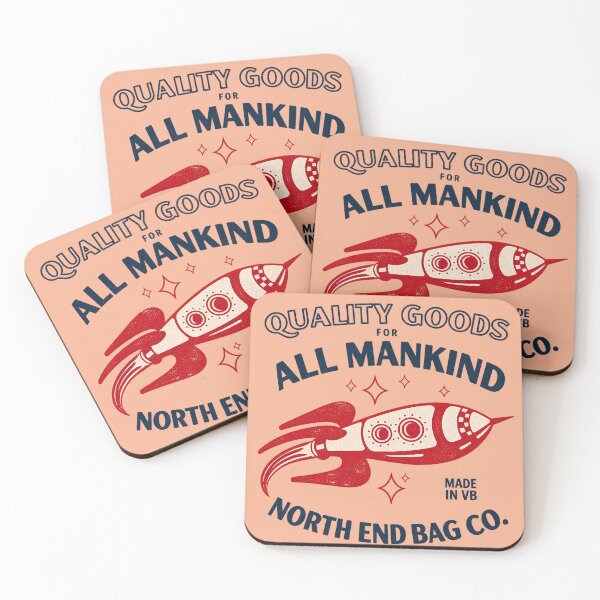 Item preview, Quality Goods Rocket for all mankind designed and sold by Art-Monnard.