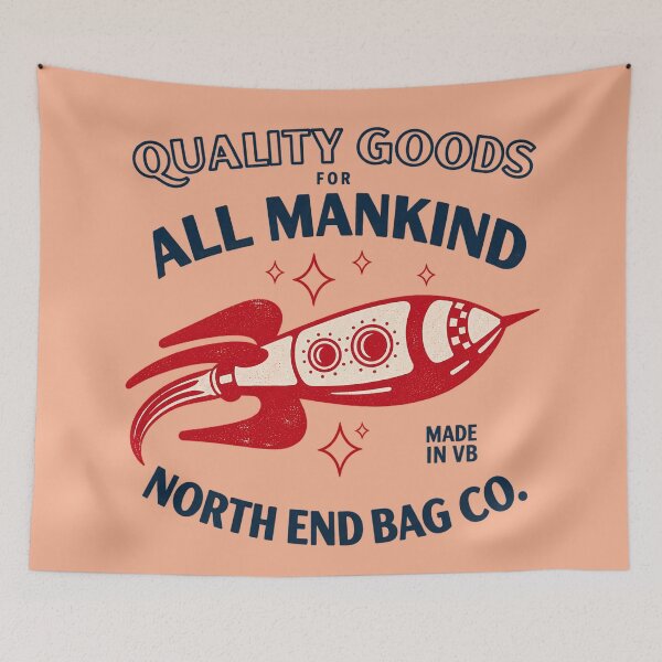 Item preview, Quality Goods Rocket for all mankind designed and sold by Art-Monnard.