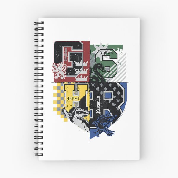 Artikelvorschau, Hogwarts Quidditch Vier Hauswappen Design entworfen und verkauft von Mary Good.