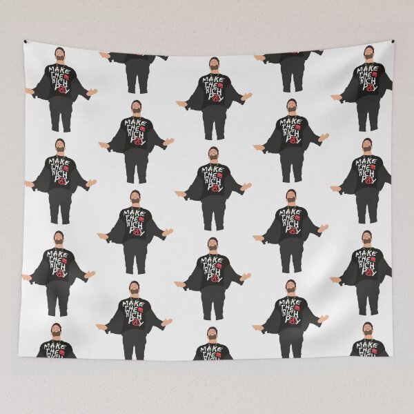 Item preview, Hasan Hasanabi Piker - Make The Rich Pay designed and sold by Jenisdeauro.