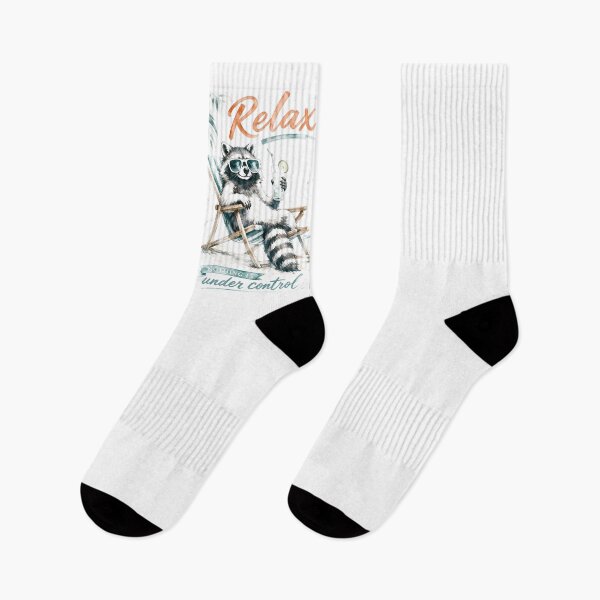 Item preview, Relax Nothing Is Under Control Funny Raccoon Meme Chill Chaos Humor  designed and sold by PurrfectHome.
