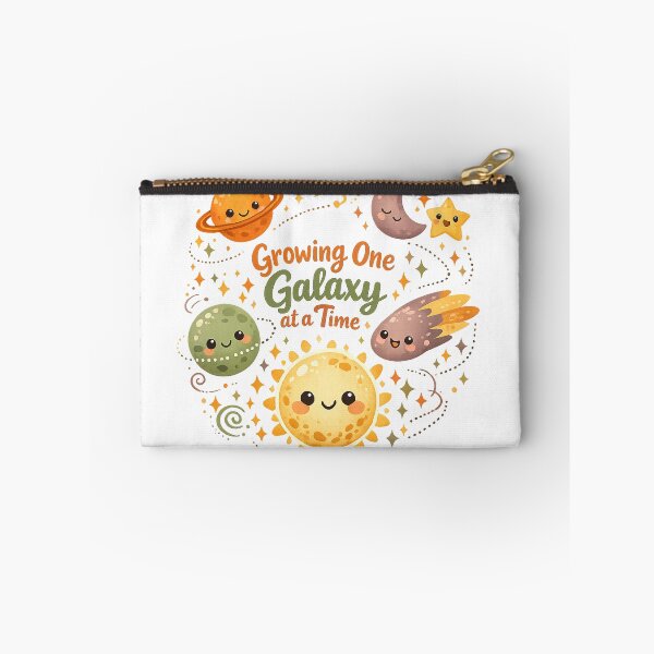 Item preview, Growing One Galaxy at a Time Cute Space Solar System Kawaii Astronomy Art designed and sold by inkoutninja.