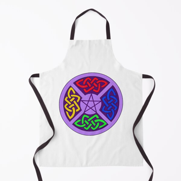 Item preview, Mystical Elemental Witch Artwork with Magical Energy Design designed and sold by AkiBaki50.