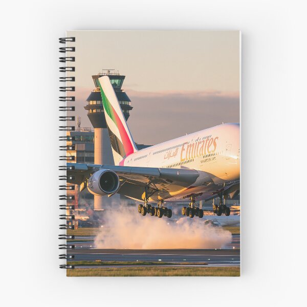 Item preview, Emirates A380 Touchdown At Manchester designed and sold by Skyframe Aviation.