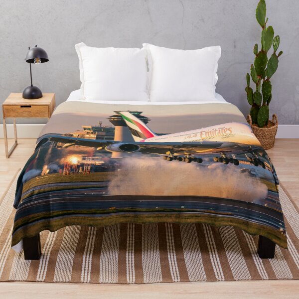Item preview, Emirates A380 Touchdown At Manchester designed and sold by Skyframe Aviation.