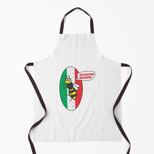 Item preview, Talking Wasp Silenzio Bruno Over The Italian Flag designed and sold by MoonliteCrafts.