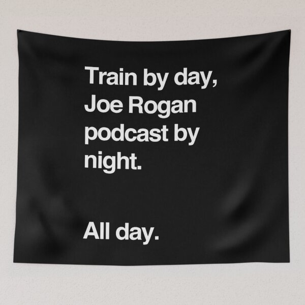 Item preview, Train By Day Joe Rogan Podcast By Night All Day Art designed and sold by baharsipit.