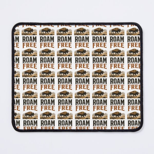 Item preview, Roam Free Bison Prairie Wilderness Vintage Outdoor Design designed and sold by CKADigital.