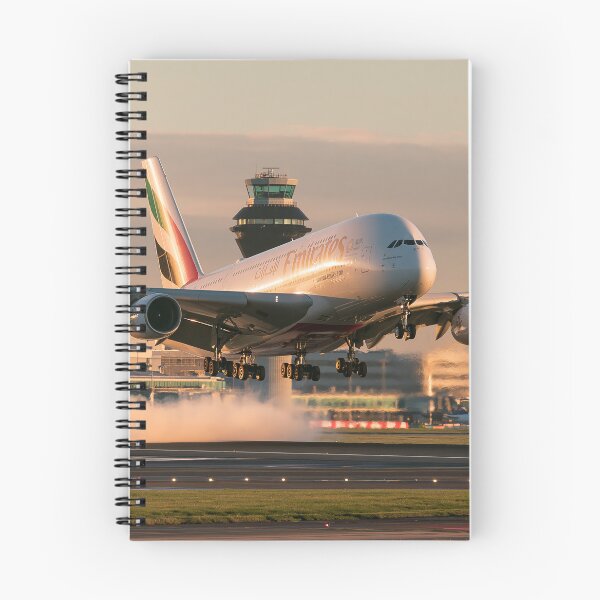 Item preview, Emirates A380 Manchester Airport Arrival designed and sold by Skyframe Aviation.