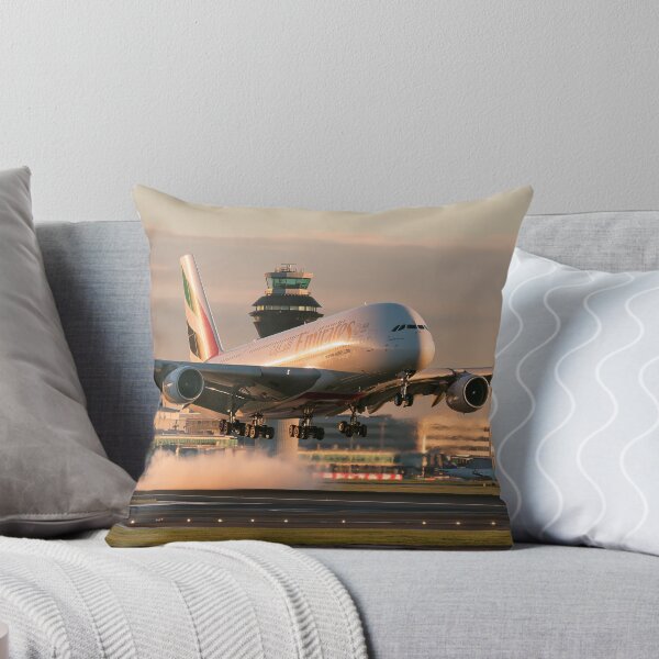 Item preview, Emirates A380 Manchester Airport Arrival designed and sold by Skyframe Aviation.
