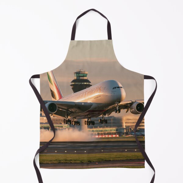 Item preview, Emirates A380 Manchester Airport Arrival designed and sold by Skyframe Aviation.