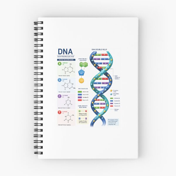 Item preview, DNA Structure with nucleotides designed and sold by Jyoti  Rajput.