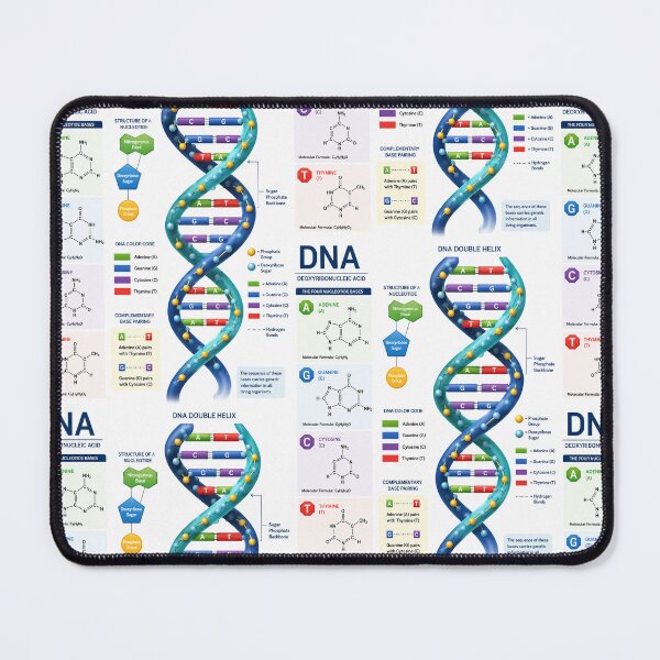 Item preview, DNA Structure with nucleotides designed and sold by Jyoti Rajput.