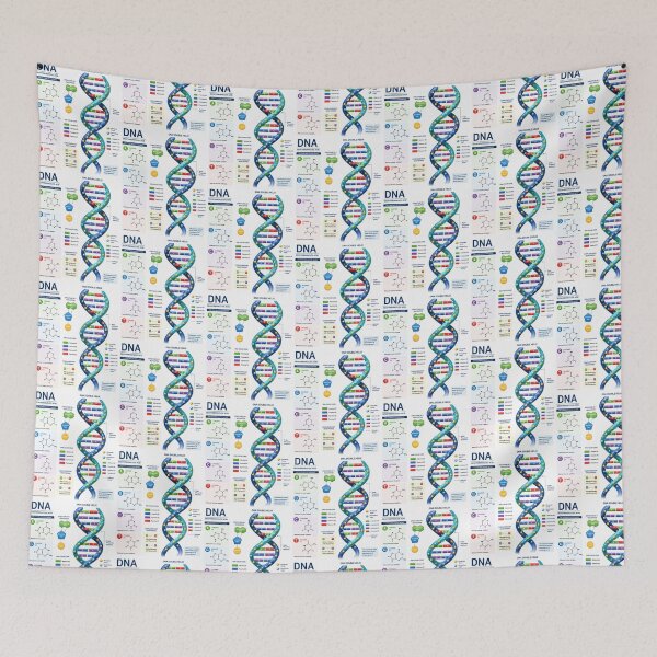 Item preview, DNA Structure with nucleotides designed and sold by Jyoti  Rajput.