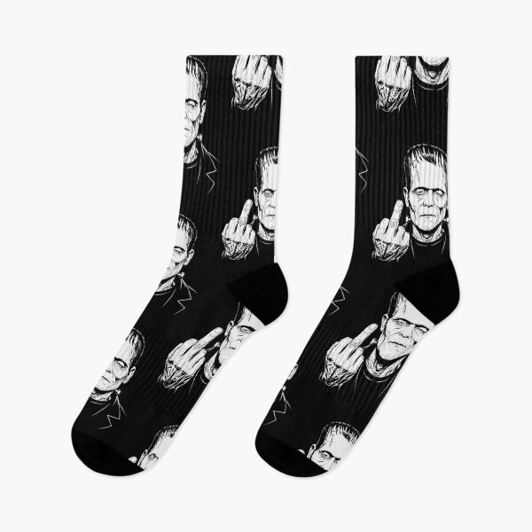 Item preview, Vintage frankenstein Middle Finger designed and sold by KendraBall.