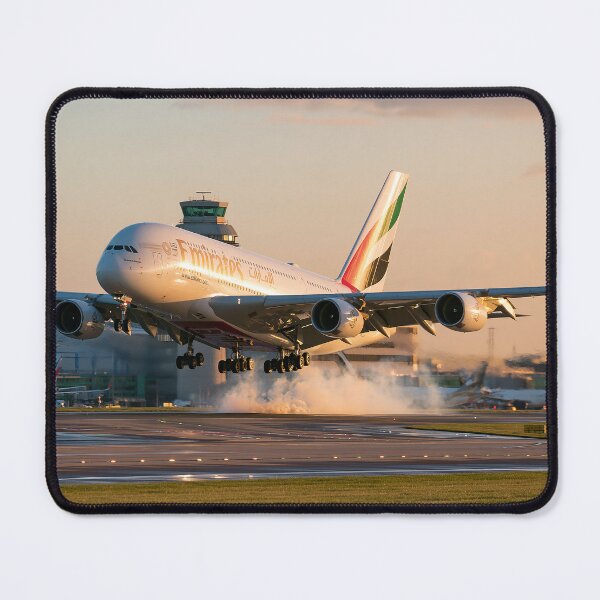 Item preview, Emirates A380 Touching Down designed and sold by Skyframe Aviation.