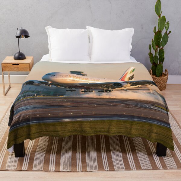 Item preview, Emirates A380 Touching Down designed and sold by Skyframe Aviation.