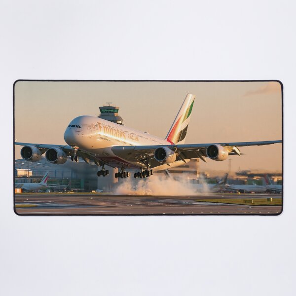 Item preview, Emirates A380 Touching Down designed and sold by Skyframe Aviation.