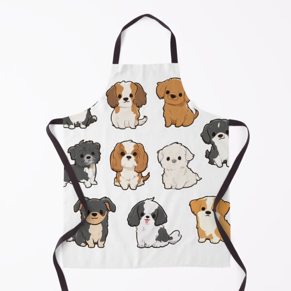 Item preview, Cute Puppy Dog Breeds Kawaii Pet Lover designed and sold by NicolasGlowArt.