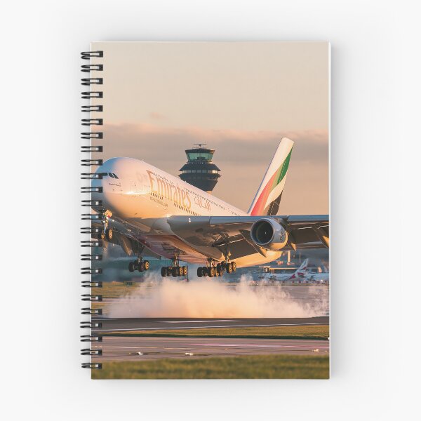 Item preview, Emirates A380 On Final Approach designed and sold by Skyframe Aviation.