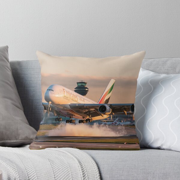 Item preview, Emirates A380 On Final Approach designed and sold by Skyframe Aviation.