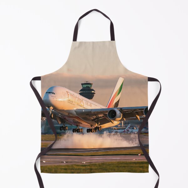 Item preview, Emirates A380 On Final Approach designed and sold by Skyframe Aviation.
