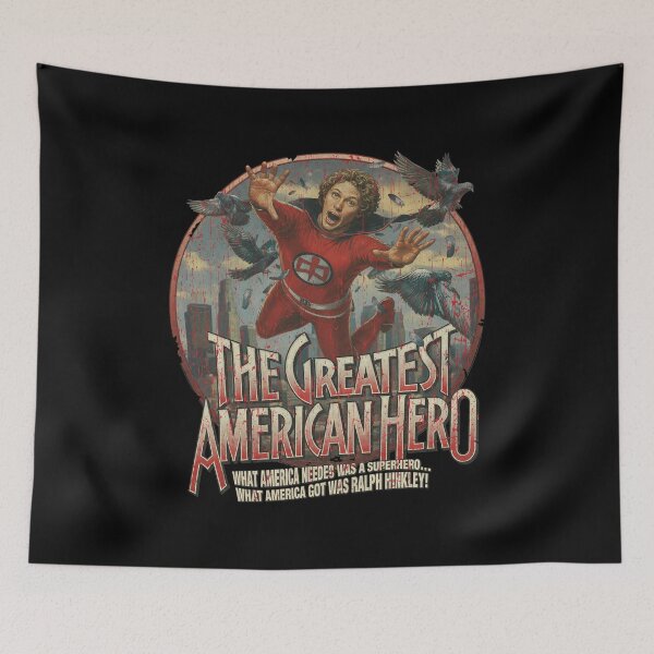 Item preview, The Greatest American Hero Ralph Hinkley Retro Comic Art designed and sold by WalkercKenziec.