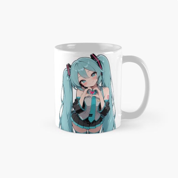 Item preview, Hatsune Miku Sticker | Cute Heart Hands Anime Vocaloid Decal designed and sold by RGB-crayon.