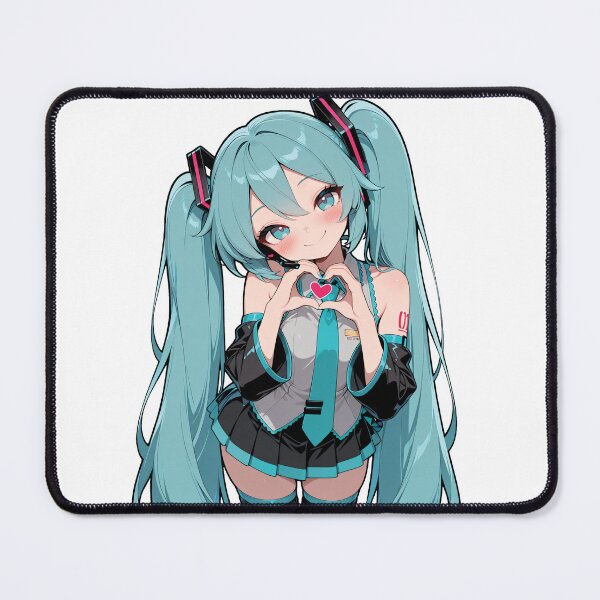Item preview, Hatsune Miku Sticker | Cute Heart Hands Anime Vocaloid Decal designed and sold by RGB-crayon.