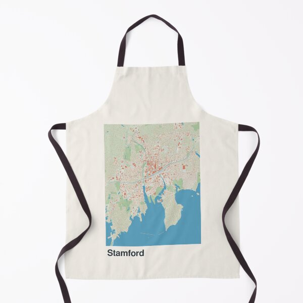 Item preview, Stamford Minimalistic Map Art designed and sold by MapsNerd.