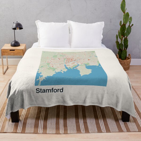 Item preview, Stamford Minimalistic Map Art designed and sold by MapsNerd.