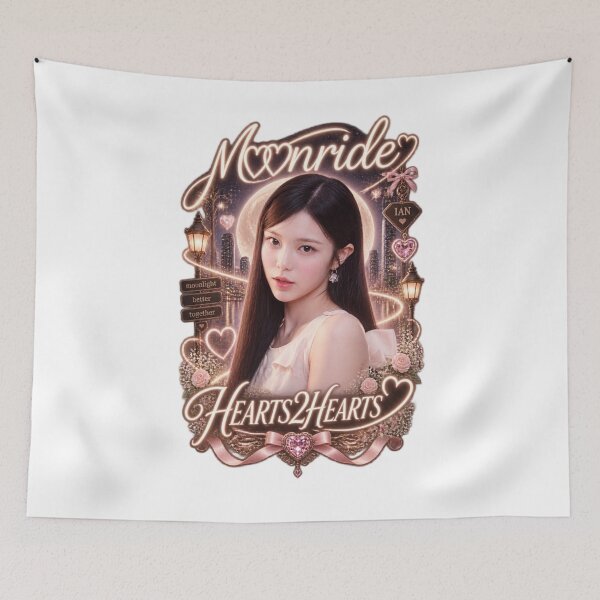 Item preview, Ian Hearts2Hearts Moonride Sleek Zipper White Look designed and sold by Valereekmerch.