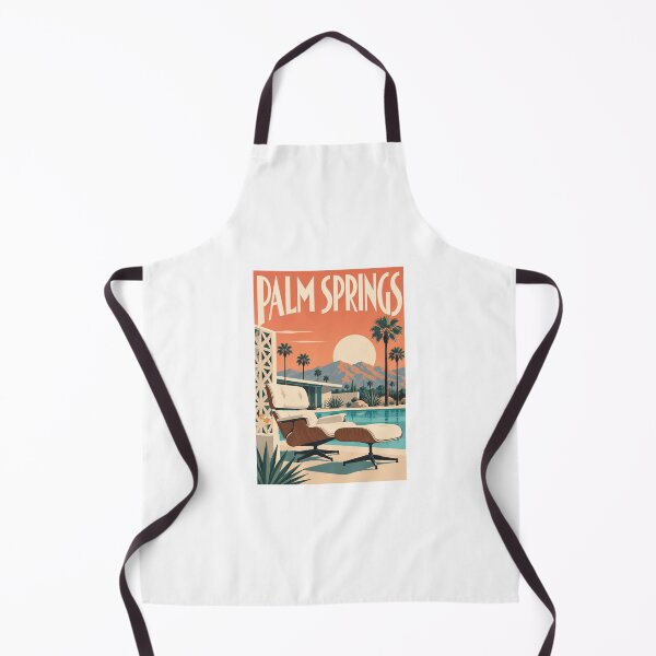 Item preview, Palm Springs Mid Century Lounge Chair Poster designed and sold by Beyond Destinations.