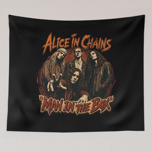 Item preview, Alice In Chains "El hombre en la caja" designed and sold by IrmaElla.