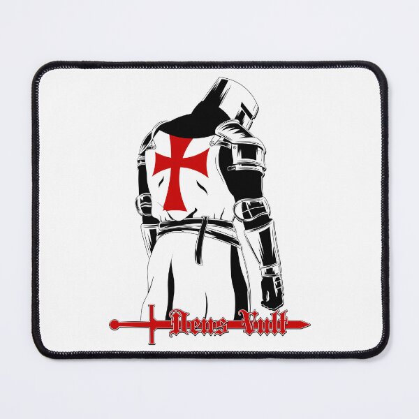 Item preview, Deus Vult | Crusader / Knight Templar | Christian medieval protector illustration designed and sold by ProdbyNiECO.