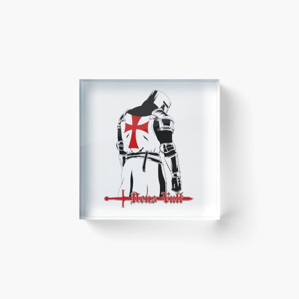Item preview, Deus Vult | Crusader / Knight Templar | Christian medieval protector illustration designed and sold by ProdbyNiECO.