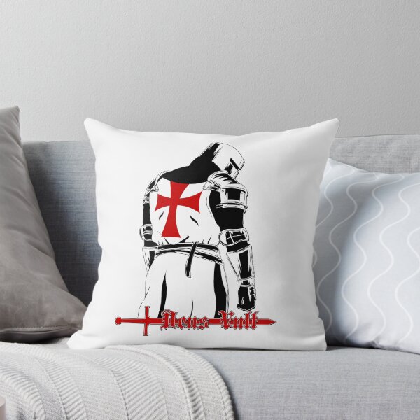 Item preview, Deus Vult | Crusader / Knight Templar | Christian medieval protector illustration designed and sold by ProdbyNiECO.