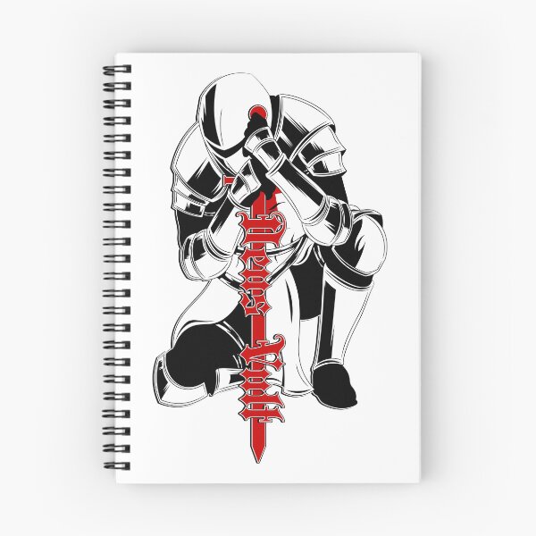Item preview, Deus Vult | Crusader / Knight Templar | Christian medieval protector illustration designed and sold by ProdbyNiECO.