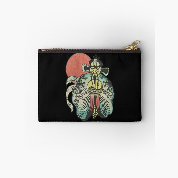 Item preview, Vintage Chinese Deity Fortune Folk Art designed and sold by WalkercKenziec.