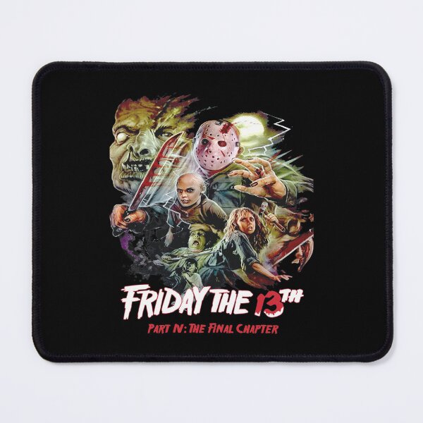 Item preview, Friday the 13th Part IV Horror Movie Poster Art designed and sold by WalkercKenziec.