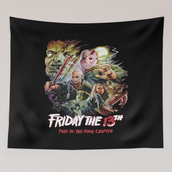 Item preview, Friday the 13th Part IV Horror Movie Poster Art designed and sold by WalkercKenziec.