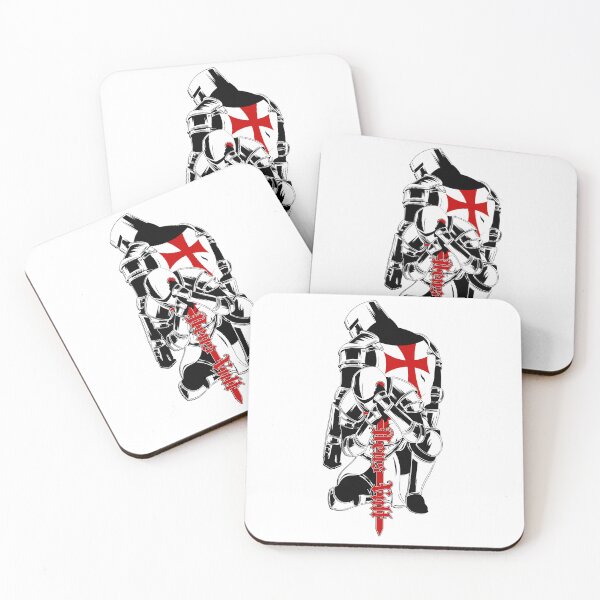 Item preview, Deus Vult | Crusader / Knight Templar | Christian medieval protector illustration designed and sold by ProdbyNiECO.
