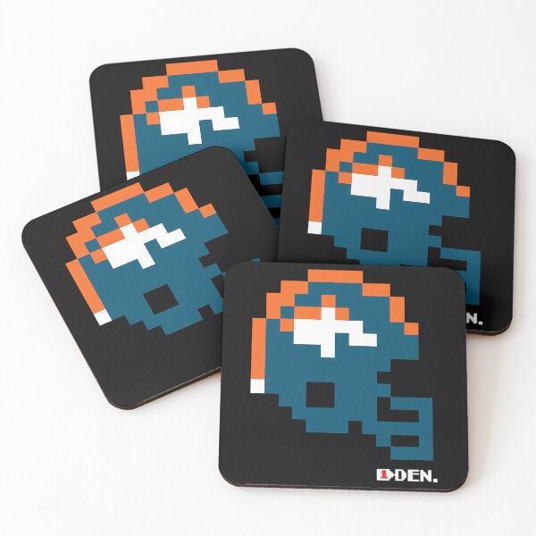 Item preview, Broncos Tecmo Bowl Helmet designed and sold by BurnTheBeansg.