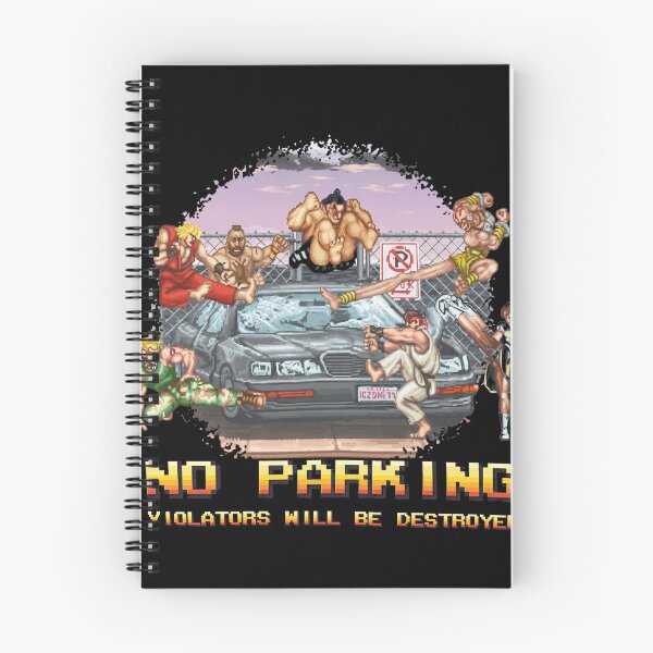 Item preview, Pixel Art Fighting Game Characters No Parking designed and sold by WalkercKenziec.