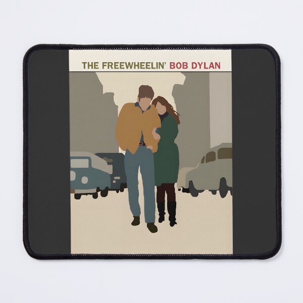 Item preview, Minimalistic Art Inspired by The Freewheelin' Bob Dylan Album Cover designed and sold by Unwrittenology.