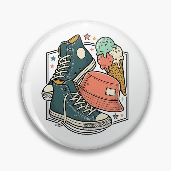Item preview, Nostalgic Pop Art Summer Essentials Illustration designed and sold by vienaphi.