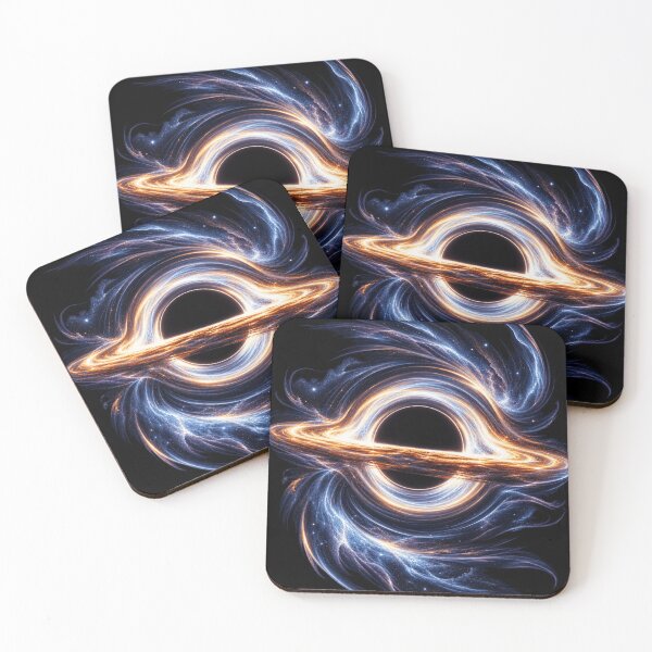 Item preview, Cosmic Black Hole Nebula - Stellar Vortex Space Art designed and sold by AstroPal28.