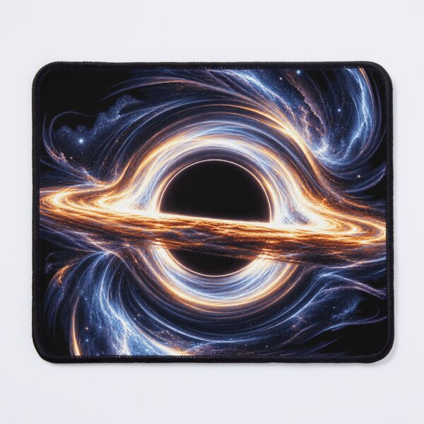Item preview, Cosmic Black Hole Nebula - Stellar Vortex Space Art designed and sold by AstroPal28.